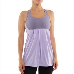 LULULEMON LILAC POWER TECHNIQUE TANK